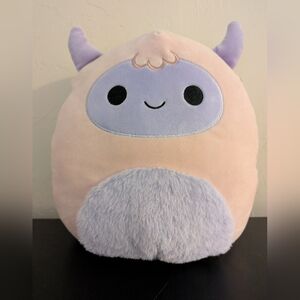 Squishmallow Ronalda The Yeti 11" Pink And Purple Plush
